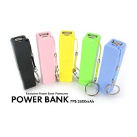 Power Bank 2600 mAh (amarillo)