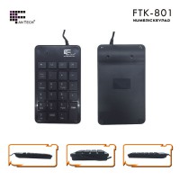 FTK-801 1,4m Cable USB Nemeric teclado con 23 teclas para PC Portátil