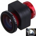 Professional 3-in-1 Wide Angle Lens Fisheye Lens Macro Lens Set for iPhone 5 