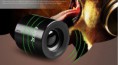 LKER Diversión Ultra-portátil de altavoces estéreo inalámbrica Bluetooth V3.0 Caja de altavoz